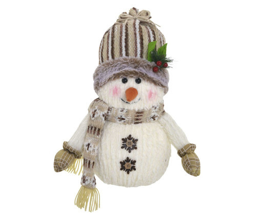 Boneco de Neve Decorativo Branco, white | WestwingNow