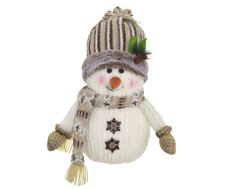 Boneco de Neve Decorativo Branco