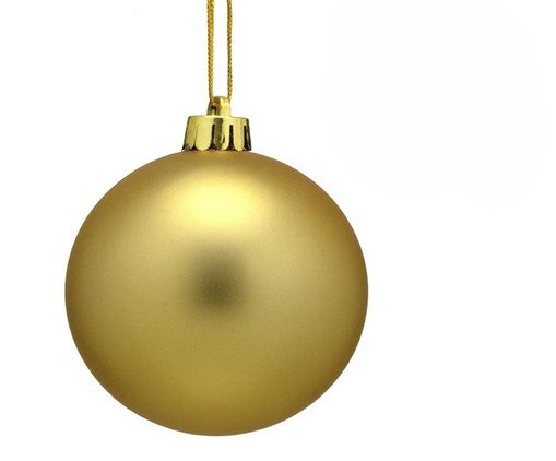 Bola Natalina Dourado - 20 cm, gold | WestwingNow