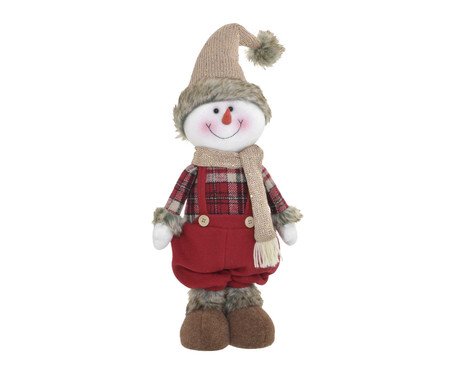 Boneco de Neve Decorativo Branco | Westwing