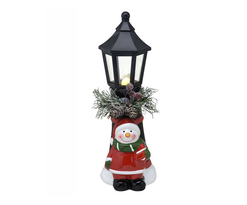 Boneco de Neve Decor com Luz Branco, white | WestwingNow