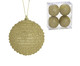 4 Bolas Natal Decorada Dourado III, gold | WestwingNow