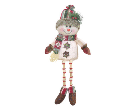 Boneco de Neve Decorativo Branco