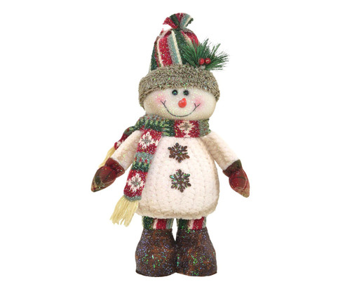 Boneco de Neve Decorativo Branco, white | WestwingNow