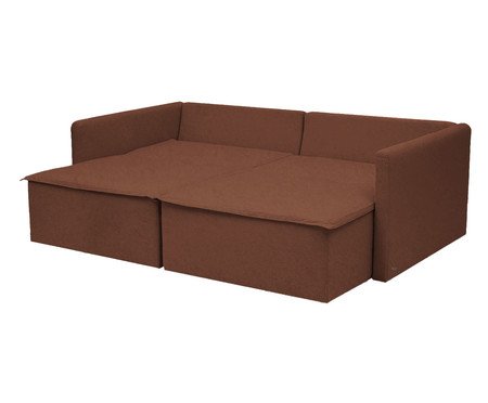 Sofá Retrátil Clio Terracota | Westwing
