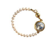 Pulseira Ny em Pérolas e Cristal Gold | WestwingNow