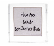 Quadro Honre Seus Sentimentos | WestwingNow