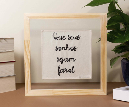 Quadro Que Seus Sonhos Sejam Farol | WestwingNow