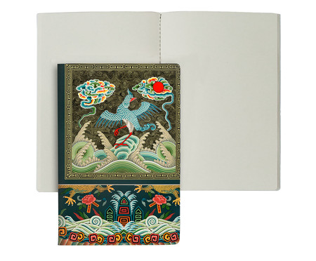 Journal Ornamentos de Cor Chinesa