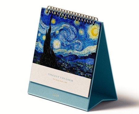 Calendário 2024 de Mesa Van Gogh | WestwingNow