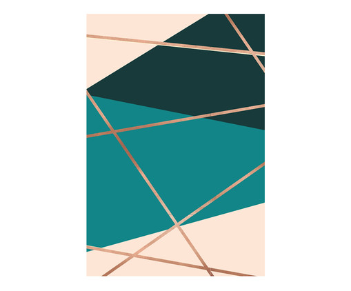 Placa de Madeira Estampada Tissot, Colorido | WestwingNow
