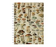 Caderno Universitário Pautado Cogumelos | WestwingNow
