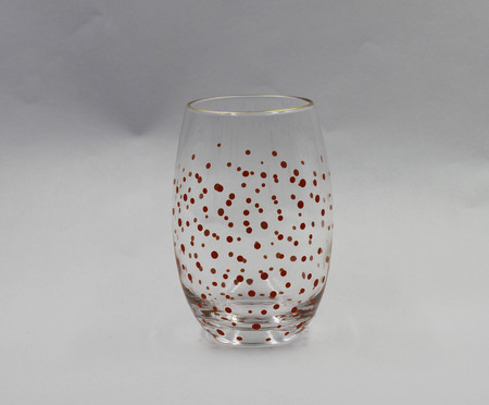 Copo Dots Vermelho | Westwing