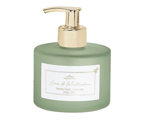 Saboneteira Limão Mediterrâneo - 240ml, Colorido | WestwingNow