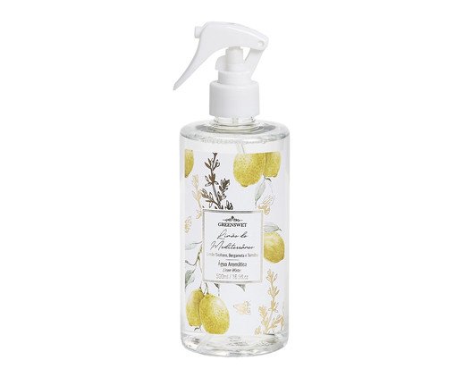 Água Aromática Limão Mediterrâneo - 500ml, Colorido | WestwingNow
