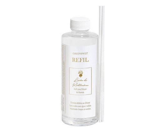 Refil Difusor de Aromas Limão Mediterrâneo - 300ml, Colorido | WestwingNow
