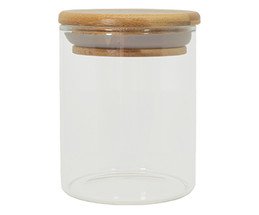 Porta-Mantimentos com Tampa em Bambu Vitória- 200ml