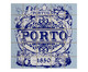 Placa de Madeira Estampada Porto, Colorido | WestwingNow