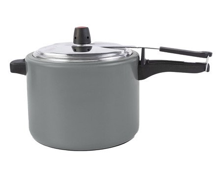 Panela de Pressão Ceramic Life Vapt Cinza