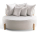 Sofá Chaiselongue Gaia Bege, beige | WestwingNow