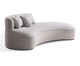 Sofá Chaiselongue Esquerdo Paola Cinza, grey | WestwingNow