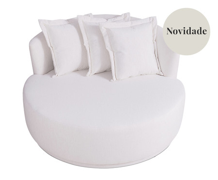 Sofá Chaiselongue Heloisa Caramelho