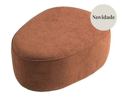 Pufe Ana Terracota, Terracotta | WestwingNow