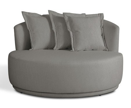 Sofá Chaiselongue Heloisa Cinza | Westwing