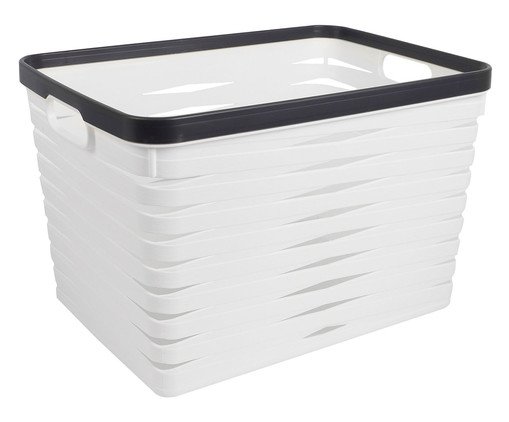 Cesta Boxer Branca, Branco | WestwingNow