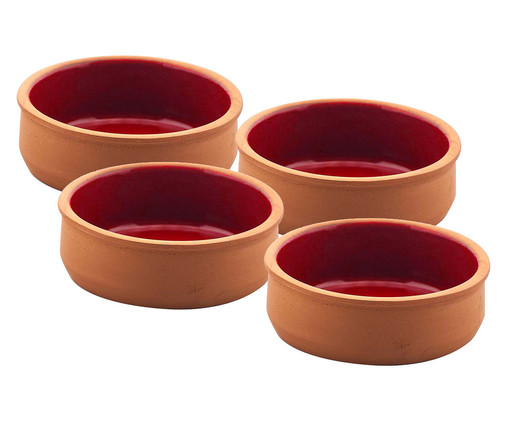 Jogo de Bowls Aldeia Bordo, Vermelho | WestwingNow