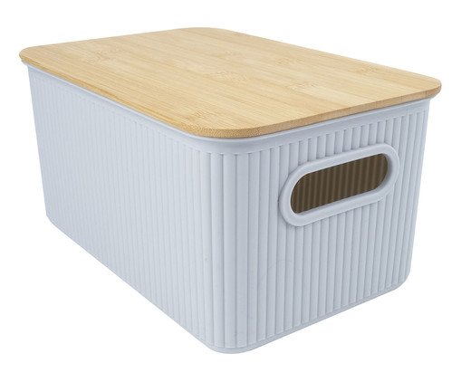Cesta Closet Wardi Cinza, Branco | WestwingNow