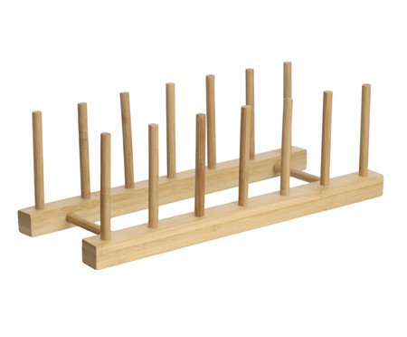 Suporte para Pratos Bambu | Westwing