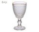 Jogo de Taças para Vinho com Borda Dourada Bico de Jaca, Transparente | WestwingNow