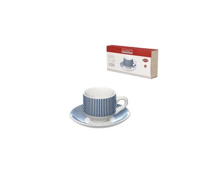 Jogo de Xícaras para Café Acqua | Westwing