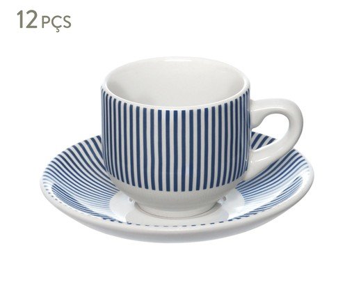 Jogo de Xícaras para Café Acqua, Azul | WestwingNow
