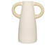 Vaso de Cerâmica Durin Mikonos, Branco | WestwingNow