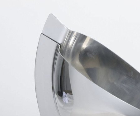 Vaso em Metal e Pedra Bagwell - Prateado | Westwing