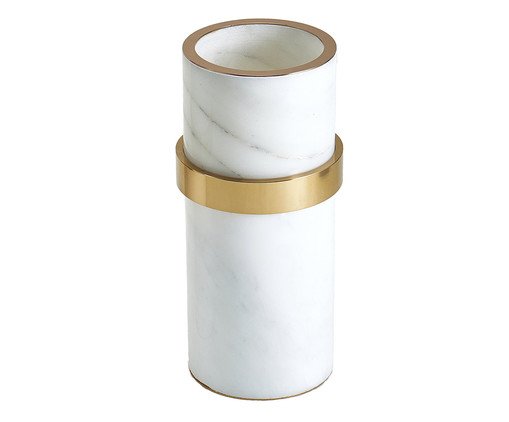 Vaso Margot I - Branco, white | WestwingNow