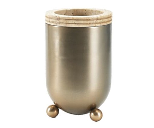 Vaso Oriel - Dourado, gold | WestwingNow