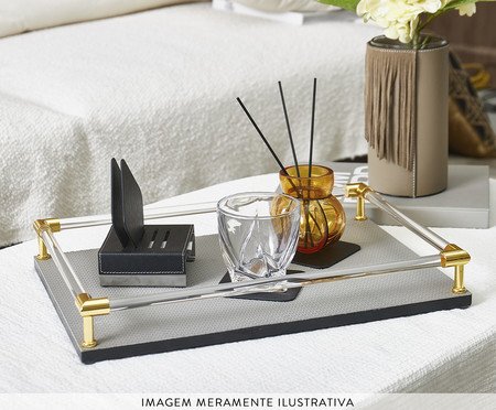 Bandeja Kunsti - Cinza | Westwing