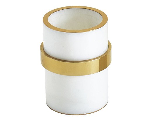 Vaso Margot III - Branco, white | WestwingNow