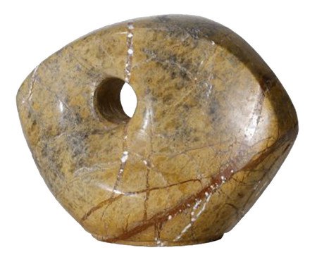 Escultura em Pedra Besatt - Amarelo | Westwing