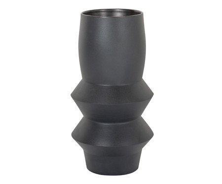 Vaso em Cerâmica Castello - Preto | Westwing