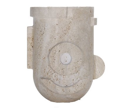 Vaso Geométrico Maxime - Bege | Westwing