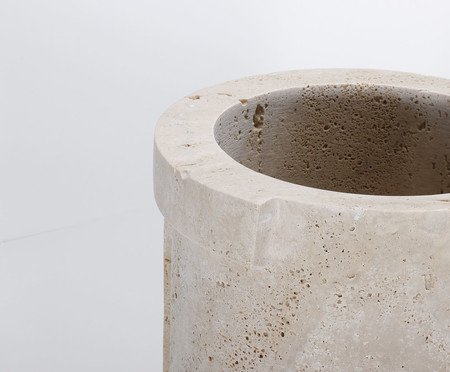 Vaso Geométrico Maxime - Bege | Westwing