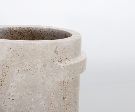 Vaso Geométrico Maxime - Bege | Westwing