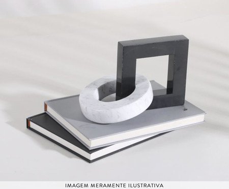 Escultura em Pedra Arnaldo - Preto | Westwing