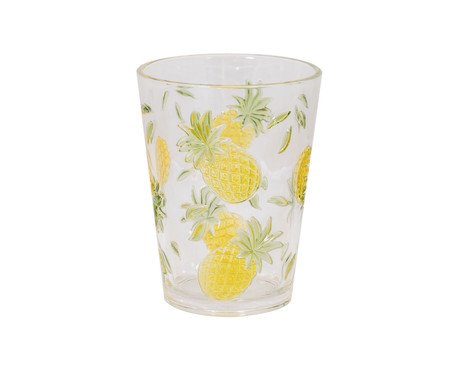 Copo Baixo Abacaxi - Amarelo | Westwing