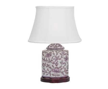 Abajur em Porcelana Collins Bivolt Rosa | Westwing