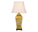 Abajur em Porcelana Coolidge Bivolt Amarelo, yellow | WestwingNow